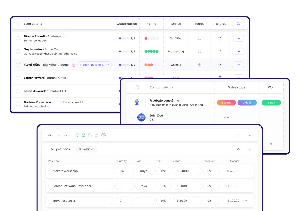 Samdock CRM